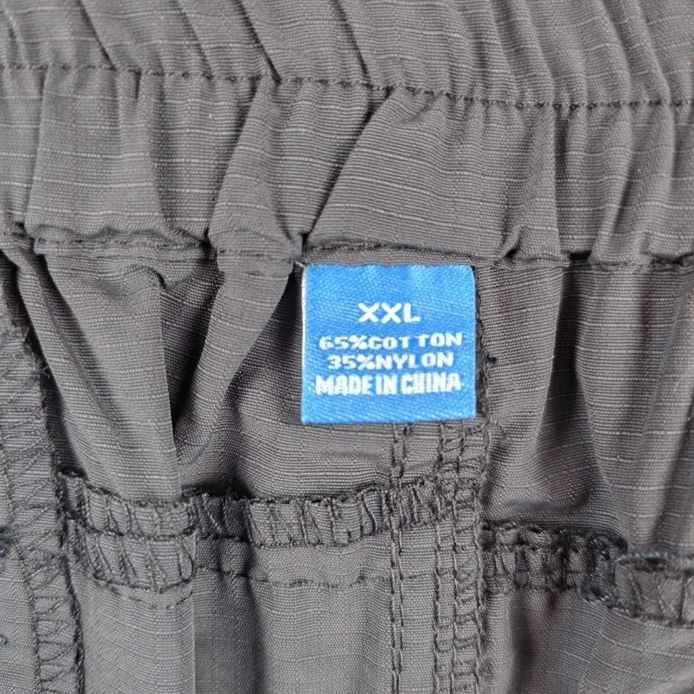 Reel Legends Tarpon Performance Shorts Mens XXL Black 7.5" Inseam Quick Dry - Picture 2 of 16